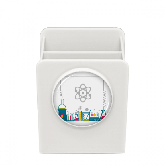 Checal Reaction Vessel Tool Chestry Desk Pencil Holder Cup Pen Organizer