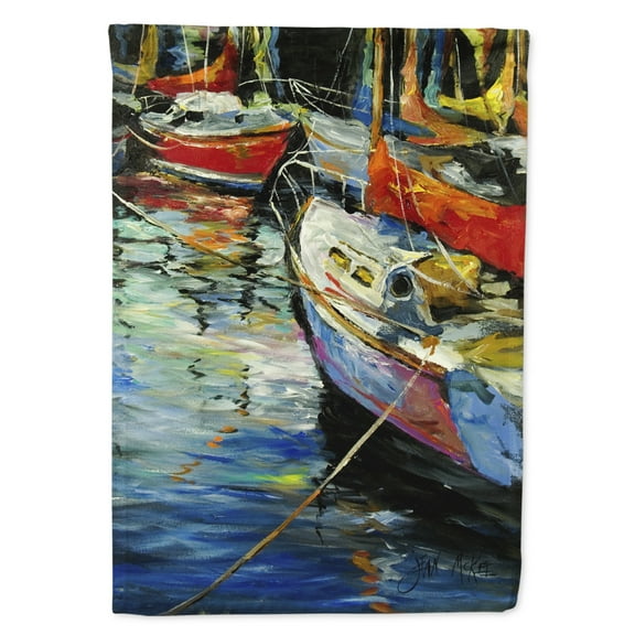 Boat Talk Sailboats Garden Flag