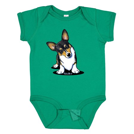 

Inktastic Tri Color Corgi Gift Baby Boy or Baby Girl Bodysuit
