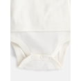 thumbnail image 3 of Wonder Nation Baby Boys' Cotton Polo Bodysuit with Long Sleeves, Sizes 0M-24M, 3 of 3