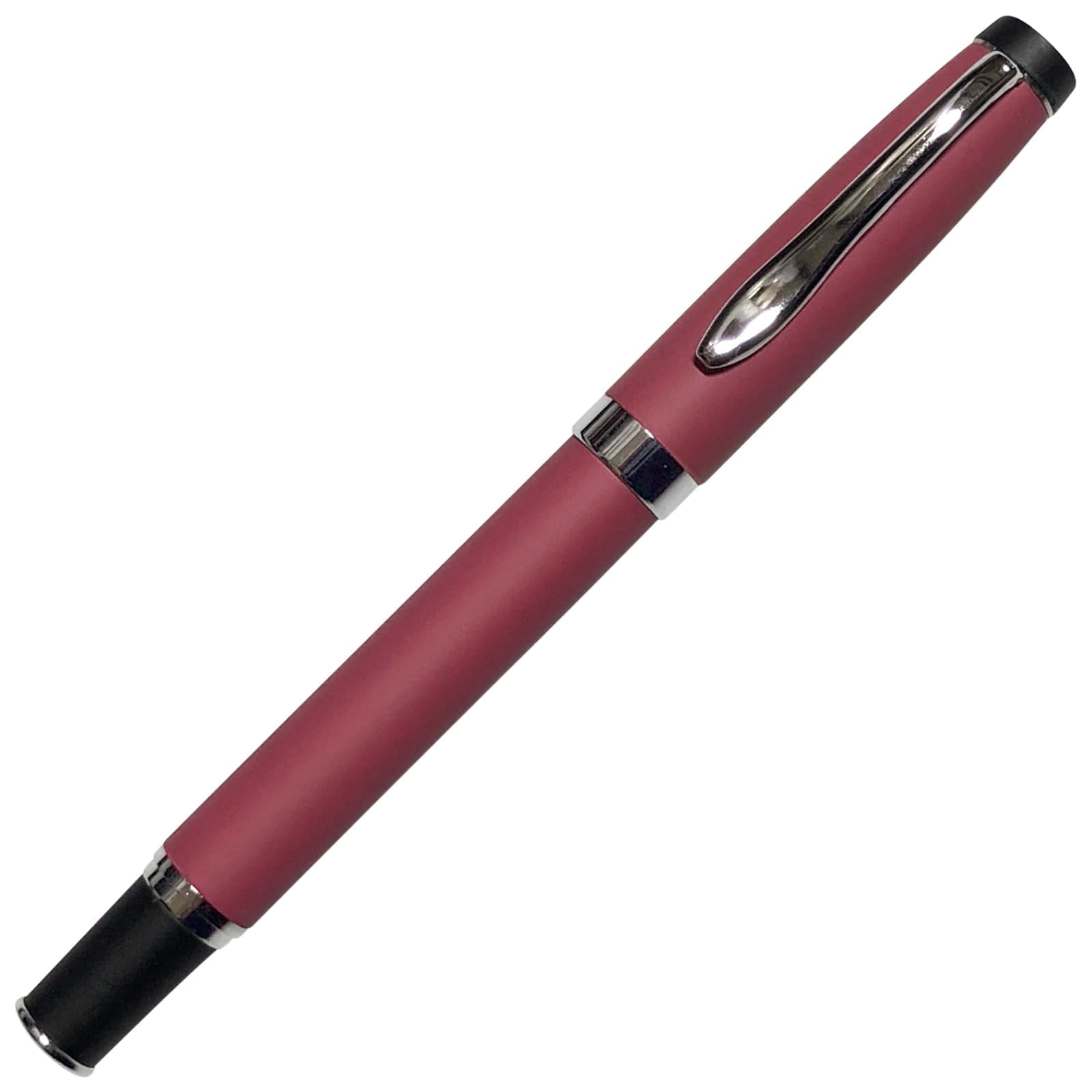 Gripper Rollerball Pen - Matt Rose with Anti Slip Grip (Budget Friendly Pen)