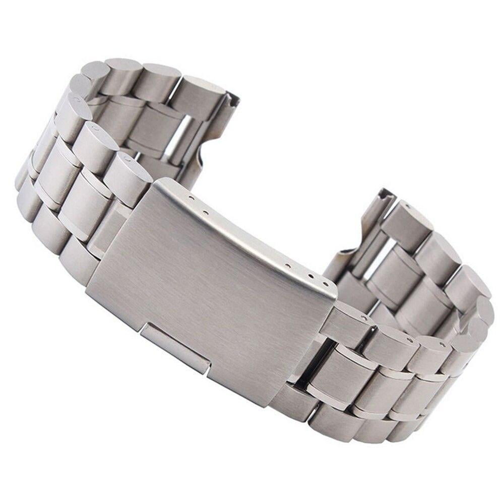 Susenc - 22mm Stainless Steel Watch Band Folding Clasp with Safety Strap +  Tools For Moto 360 Smart Watch - Walmart.com - Walmart.com