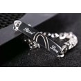 thumbnail image 5 of K-KED Creative Delicate Jewelry Heart Shaped Puzzle Couple Stainless Steel Bracelet Chains-male, 5 of 6