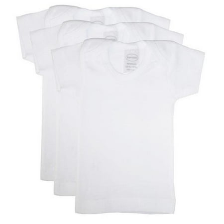 

White Short Sleeve Lap Shirt Preemie