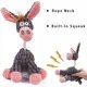 thumbnail image 4 of 3 juguetes para perros chirriantes, juguete de peluche para perros, juguetes interactivos para masticar perros grandes y pequeños (paquete de 3) JM, 4 of 5