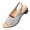 Gray, variant on DIVVce Peep Toe Slingback Low Block Heel Sandals For Women Adjustable Buckle Comfort Casual Office Footwear