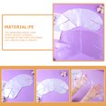 thumbnail image 2 of EeaseCA 200pcs Plastic DIY Neck Mask Paper Sheets Spa Neck Covering Paper Disposable Mask Sheets, 2 of 7