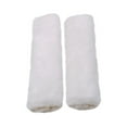 thumbnail image 2 of Car Seat Belt Shoulder Pads 2-Pack, Soft Plush Strap Covers for Enhanced Driving Comfort & Safety, Easy Install Adjustable Protector White, 2 of 8