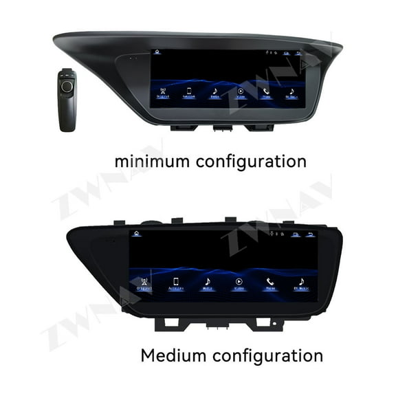 ZWNAV Ultra Narrow 10.25 inch 1920 * 720 Car Radio for Lexus ES 2013-2018 Linux CarPlay Multimedia Screen Audio Stereo Upgrade Touch Screen Bluetooth Head Unit