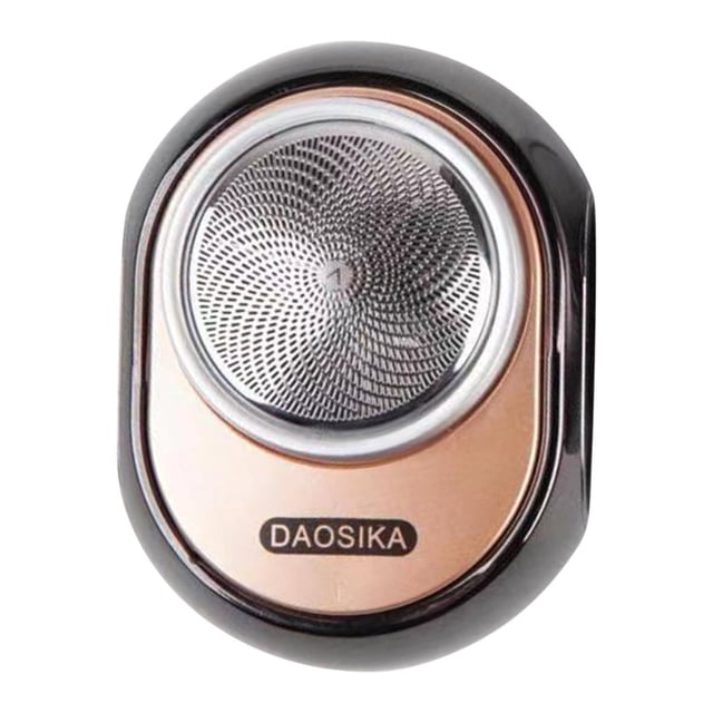 Weiqiqre Rasoir Électrique Portable pour Hommes, Tête Ronde Haut de Gamme, Réduction