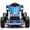 Blue, variant on iYofe Electric Go Kart for Kids, Different 2-in-1 Truck/Go Kart Freely Switched, 12v Ride on Toys with Remote Control, LED Lights, Bluetooth Music, 4-Wheel Suspension, Kids Driveable Car, Red