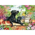 thumbnail image 2 of Otter House 1000 Piece Puzzle - Black Labrador and Pup, 2 of 2