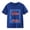 Blue, variant on Hello Second Grade T Shirts for Girls Apple Pencil Doodle Print Short Sleeve Tops Back to School Crewneck Graphic Tees