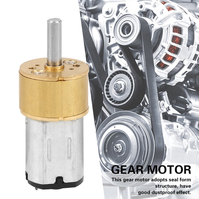 Metal DC6V N20 Mini Gear Motor, Wear-Resisting Mini Gearwheel Gear Motor, For Robot Model DIY Engine Toy RC Car