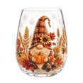 thumbnail image 6 of Fall Glassware Stemless Glasses with 2D Print Pumpkin Maple Leaves Drinking Glasses for Halloween Parties, Thanksgiving Party Home Kitchen Decorations Gifts, 6 of 6