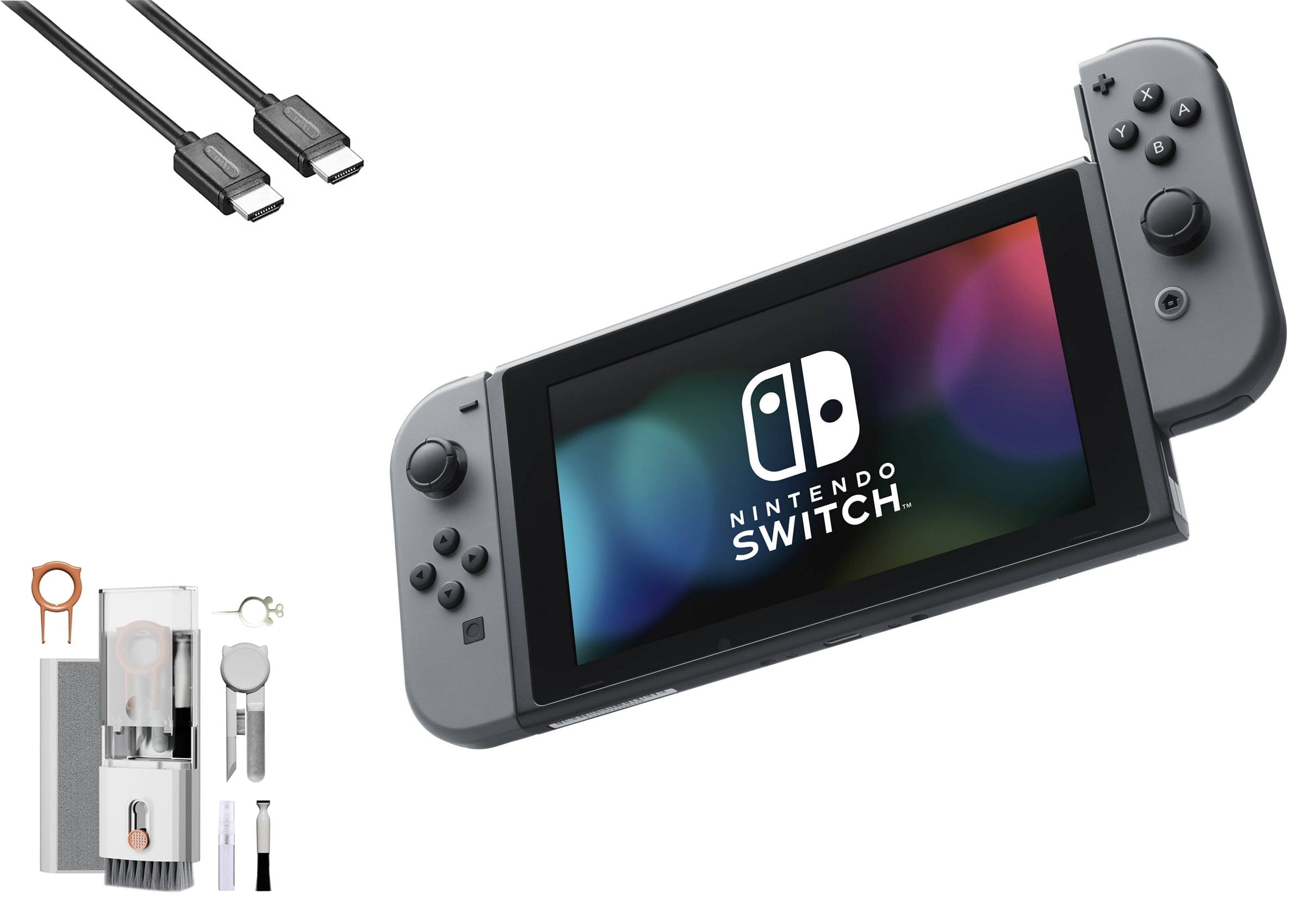Pre-Owned Nintendo Switch - Gray & Gray Joy-Con with HDMI Cable