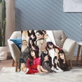 thumbnail image 4 of Blanket Sofia Boutella Ultra-Soft Micro Fleece Wollen Blankets Throw Blankets Carpet Gift for Home Decoration,Decor Sofa,Office,Dormitory Bed car Camp Couch All Seasons, 4 of 6