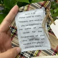 thumbnail image 6 of Vacemry Under $5 Embroidered Prayer Quilt, Handmade Fabric Square with Wooden Cross, Inspirational Gift for Friends Family, Comforting Keepsake for Special Occasions, 6 of 6