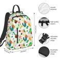 thumbnail image 2 of Balery Floral Vintage Mochila Ligera para Hombres y Mujeres – Resistente y Impermeable, Ideal para la Escuela, el Trabajo, los Viajes y el Uso Diario, 2 of 7