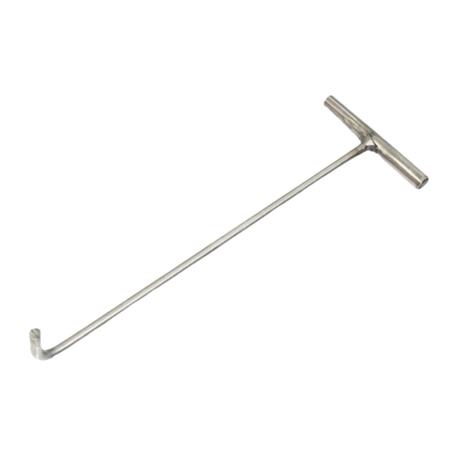 Lipstore Manhole ool Lift Manhole Covers Drain Cover Well Lid Shape Hook L
