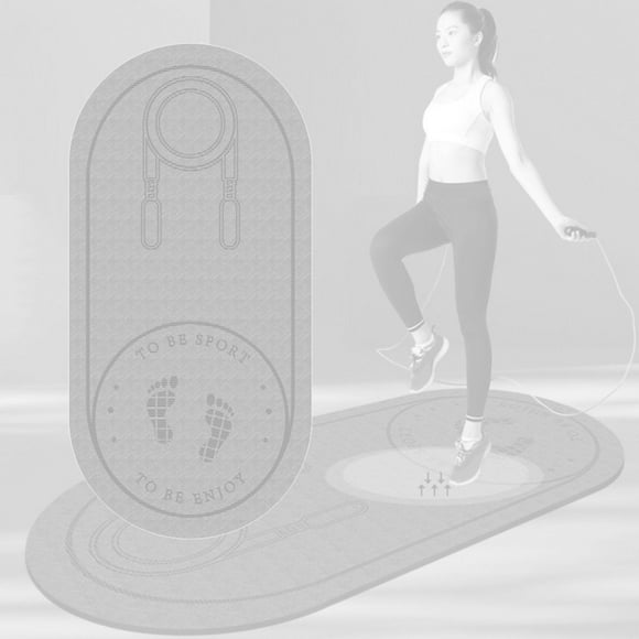 Colchoneta Para saltar Colamx con absorción de impactos insonorizada Para entrenamiento en gimnasio baile yoga 1300x610x6mm gris