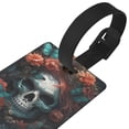 thumbnail image 3 of Sikiie Butterfly Flower Skull Luggage Tags Privacy Cover ID Label Suitcase Tags Identifiers For School Bags,Suitcases, 3 of 7