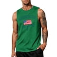 thumbnail image 2 of American Flag Tank Tops for Men 4th of July Shirts USA Muscle Sleeveless Shirt Patriotic Tank Tops, 2 of 4