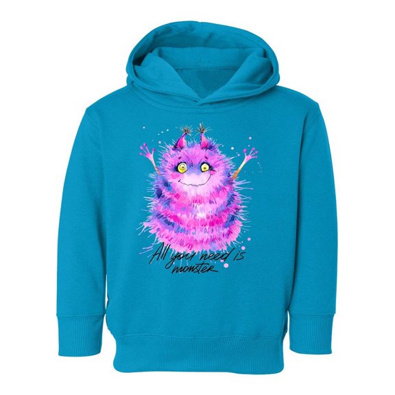 All You Need Is Monster Hoodie Toddler -Image by Shutterstock, 2 Toddler