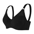 thumbnail image 2 of YHAJDS Women's Plus Size Bra,Wireless Bras for Women Womens Bras Thin Lace Bra for Large Bust to Look Small Soft Steel Ring Lift, 2 of 3