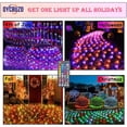 thumbnail image 3 of Neumático navideño OYCBUZO 204 LED que cambia de color, 3 x 3 m, 3 of 7