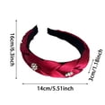 thumbnail image 2 of UJNDER Women's Oktoberfest Light High Elegant Sophisticated Headband Fashion Headbands for Women,04_Blue,One Size, 2 of 7