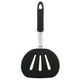 thumbnail image 1 of GOOHOCHY Espátula antiadherente de acero inoxidable para cocina, ideal para el hogar, restaurante y hotel (negro y plateado)., 1 of 8