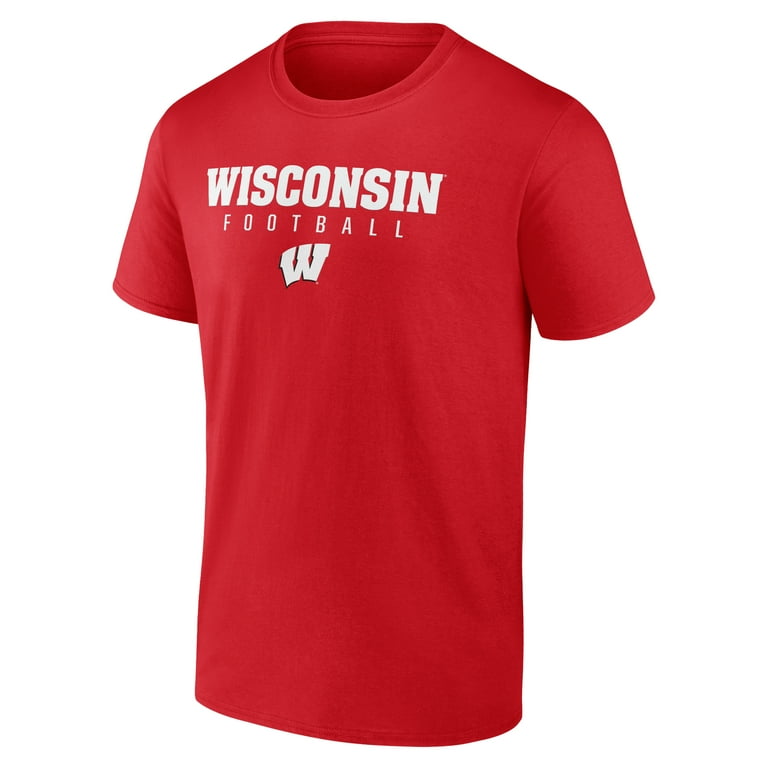 Wisconsin Red Wisconsin Badger Football T Shirts