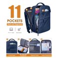 thumbnail image 3 of Mochila de viaje Capolo impermeable para ordenador portátil de 17 pulgadas para mujeres y hombres, 3 of 6