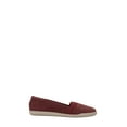 thumbnail image 2 of Easy Spirit Bounce Round Dark Red Toe Slip On Ultra Light Cushioned Ballet Flat (DARK RED, 6), 2 of 4