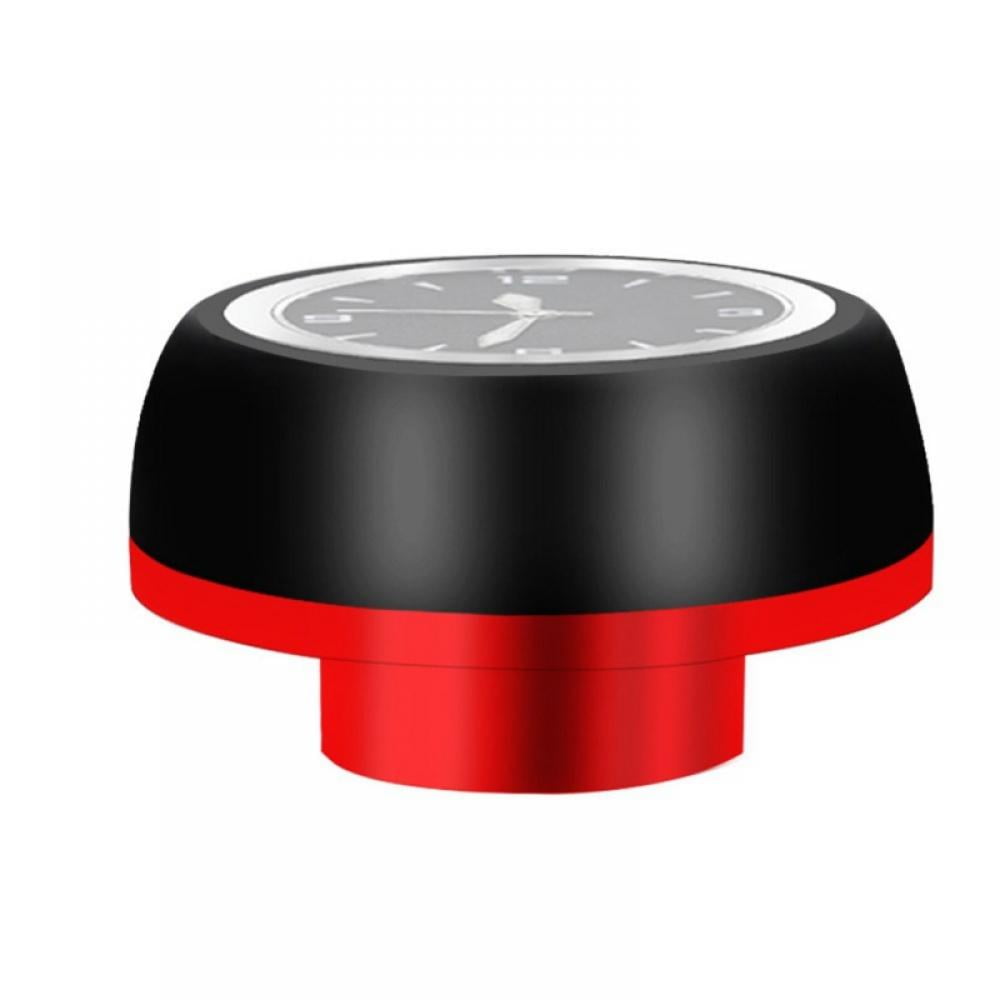 Bicycle Stem Cap Clock Chrome Bezel with Black Anodized Body,Bicycle