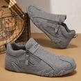 thumbnail image 4 of CORASUN Men's Side Zip Slip On Walking Shoes Wide Toe Comfort Casual Footwear for Daily Travel and Light Outdoor Activities, 4 of 4