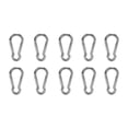thumbnail image 3 of Snap Hook, Firm Fixing Carabiner Safety Buckle 10Pcs For Hiking ANGGREK Otros, 3 of 8
