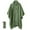 Green, variant on LHWEN Three In One Rain Poncho Reusable Lightweight PU Raincoat with Hood for Adult Outdoor Hiking Tourism Unisex Emergency Rain Gear Easy to Carry and Store Ideal for All Seasons and Activities