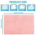 thumbnail image 3 of PinkSheep Tapetes Esponjosas de 4' x 5' Tapete Lavable de Piel Peluda Tapete de Felpa para Sala de Estar Interior Recámara Rosa, 3 of 8