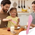 thumbnail image 2 of 1-Pack Multipurpose Spreaders,Everyday Use Knives for Spreading,Food-Grade Small Spreader Knives,Dishwasher Safe,Mess Free Butter Spreader,BPA-Free,Plastic Kitchen Cooking Tools(Pink), 2 of 6