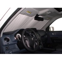 HeatShield, The Original Windshield Sun Shade, Custom-Fit for Honda Pilot SUV 2009, 2010, 2011, 2012, 2013, 2014, 2015, Silver Series