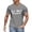 Grey, variant on Ierhent Plain Tshirts for Men Men's Value Pack V-Neck Undershirts(Light Blue,3XL)