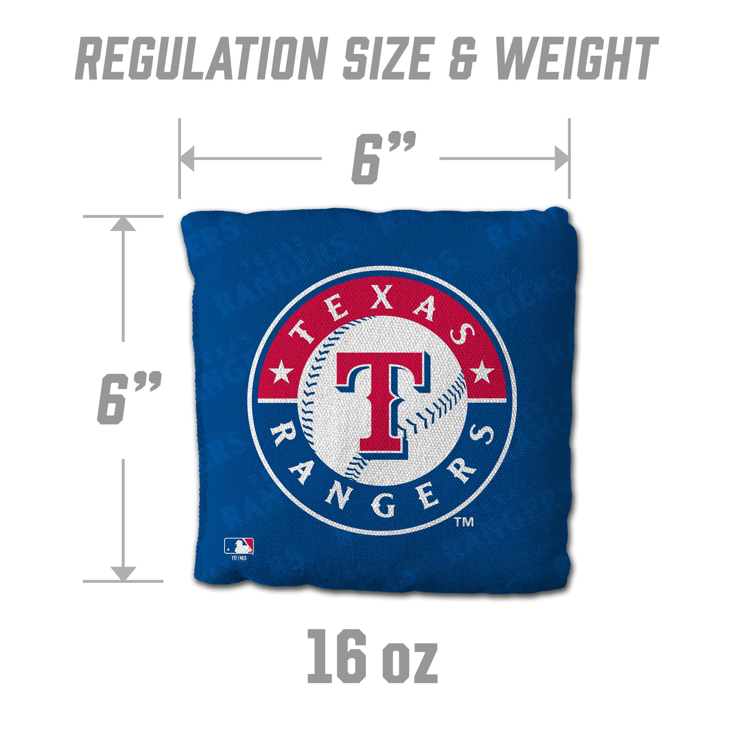 MLB Texas Rangers Cornhole Bags - 4PK - Blue