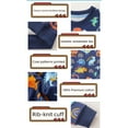 thumbnail image 5 of Phenas Toddler Boys Dinosaur Sweatshirt Fall Winter Cotton Long Sleeve Crewneck Pullover Tops, 5 of 6