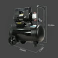 thumbnail image 4 of TLSols Air Compressor, 6.3 Gallon, 1.0 HP Oil Free, Max 116 PSI, 60dB Ultra Quiet, for Auto Repair, Tire Inflation, Spray Painting, Woodwork Nailing, 4 of 8