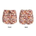 thumbnail image 5 of Vsdgher Maneki-Neko Cats Print Women's Running Double Layer Shorts High Waisted with Pockets Elastic Yoga Workout Athletic Gym Sports, 5 of 8