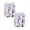A01 A 4.1"x2.2" 2Pack, variant on 2Pcs Easter Candy Jar Cookie Jar Elegant Metal Tinplate Empty Jars Cookie Candy Storage Containers Easter With Lids And Handle For Easter Decoration Holiday Part Storage Containers 4.1"X2.2"