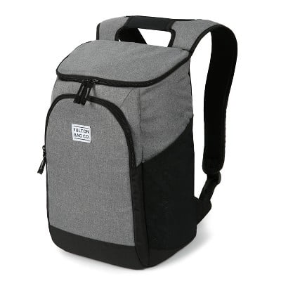 backpack with side handle