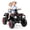 Red, variant on Infans 24V 2-Seater 4-Wheeler Quad Electric Vehicle w/ 4 Motors, Soft Start LED Lights